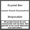 SKE Crystal Bar Lemon Peach Passionfruit