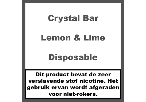 SKE Crystal Bar Lemon & Lime
