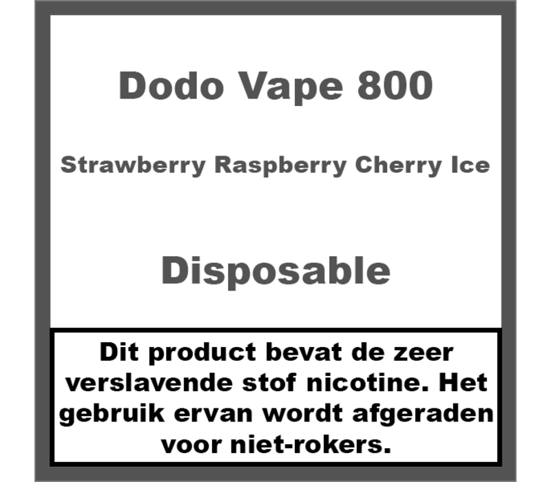 Strawberry Raspberry Cherry Ice (800)