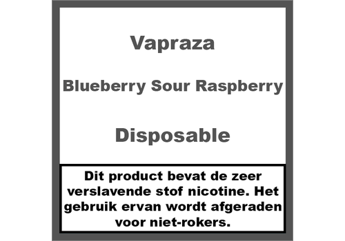 Vapraza Blueberry Sour Raspberry