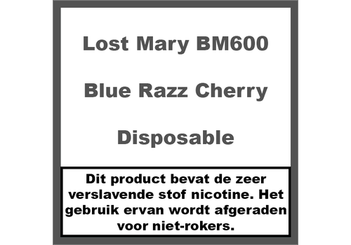 Lost Mary BM600 Blue Razz Cherry
