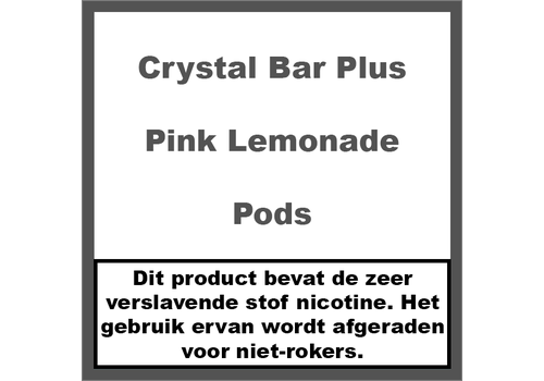 Crystal Bar Plus Pink Lemonade