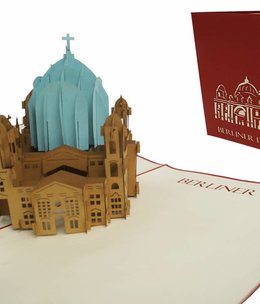 LINPOPUP Pop Up Card, 3D Card, Berlin Cathedral, N174