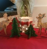 DIY Christmas decoration, Christmas trees and reindeers, arts and crafts