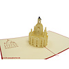 LINPOPUP Pop Up 3D Card, Greeting Card, Travel Voucher, Frauenkirche, LIN17215, LINPopUp®, N176