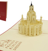 LINPOPUP Pop Up 3D Card, Greeting Card, Travel Voucher, Frauenkirche, LIN17215, LINPopUp®, N176