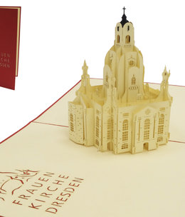 LINPOPUP Pop Up Karte, 3D Karte, Frauenkirche, N176