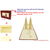LINPOPUP Pop Up 3D Card, Greeting Card, Travel Voucher, Malaysia, Petronas Tower, LIN17412, LINPopUp®, N164