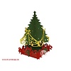 LIN DIY, 3D Pop Up Puzzle, Weihnachtsbasteln, Weihnachtsdekoration, Klappbarer Tannenbaum, Weihnachtsbaum