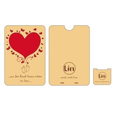 Wooden cards