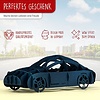 LINPOPUP Pop Up Card Car, 3D greeting cards, car voucher, birthday cards, greeting cards on driver's license, voucher cards, greeting card car blue, LIN17663, LINPopUp®, N386