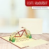LINPOPUP Pop Up 3D Karte, Geburtstagskarten, Glückwunsch karte, Fahrrad, LIN17099, LINPopUp®, N155