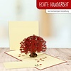 LINPOPUP POP UP Karten Baum, Natur, Geburtstag, Pop Up Geburtstagskarte, Grußkarte Baum, Trauerkarte, Geburtstagskarten, Muttertagskarten, Gutschein Japan Ahorn, LIN17629, LINPopUp®, N362