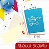 LINPOPUP Pop Up Card Peace Dove, Greeting Cards Peace Dove, Ukraine Peace Dove,  LIN17756, LINPopUp®, N141