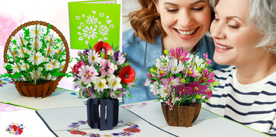 Papierblumen - Zeitloses Geschenk für jeden Anlass!