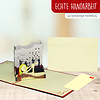LINPOPUP Pop Up 3D Card, Greeting Card, Travel Voucher, Elbphilharmonie, LIN17385, LINPopUp®, N258