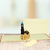 LINPOPUP Pop Up 3D Card, Greeting Card, Travel Voucher, Hamburg Michel, LINPopUp®, N204