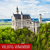 LINPOPUP Pop Up 3D Card, Greeting Card, Travel Voucher, Neuschwanstein Castle, LIN17433, LINPopUp®, N175