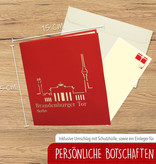 LINPOPUP Pop Up 3D Card, Greeting Card, Travel Voucher, Brandenburg Gate, LIN17121, LINPopUp®, N172