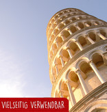 Pop Up birthday card, Leaning tower of Pisa (Nr.201)