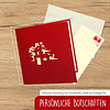 LINPOPUP Pop Up 3D Card, Congratulations Card, Travel Voucher Japan Manga, Teahouse, LIN17461, LINPopUp®, N166