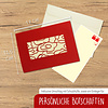 LINPOPUP Pop Up 3D Card, Congratulations Card, Travel Voucher Japan Manga, Dragon, LIN17095, LINPopUp®, N138