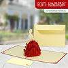 LINPOPUP Pop UP Karten Österreich Sissi, Pop Up Karte Geburtstag, Pop Up Geburtstagskarte, Grußkarten Reisegutschein Karten Wien Sissi Elisabeth Kaiserin , LIN17356, LINPopUp®, N237