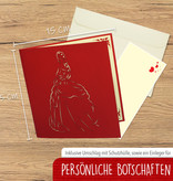 LINPOPUP Pop UP Cards Austria Sissi, Pop Up Card Birthday, Pop Up Birthday Card, Greeting Cards Travel Voucher Cards Vienna Sissi Elisabeth Empress , LIN17356, LINPopUp®, N237