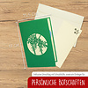 LINPOPUP Pop Up Card, greeting card, greeting card nature, garden, pond, voucher, tree, weeping willow, LIN17593, LINPopUp®, N347