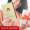 LINPOPUP Pop Up 3D Karte, Weihnachtskarte, Glückwunschkarte, Weihnachtsmann mit Schlitten, LIN17728, LINPopUp®, N403