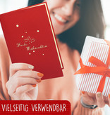 LINPOPUP Pop Up 3D Card, Christmas Card, Greeting Card, Reindeer, LIN17733, LINPopUp®, N408