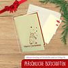LINPOPUP Pop Up 3D Card, Christmas Card, Greeting Card, Polar Bear, LIN17079, LINPopUp®, N415