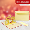 LINPOPUP Pop Up 3D Card, Christmas Card, Greeting Card, Nativity, LIN17150, LINPopUp®, N426
