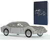 LINPOPUP Pop Up Card Car, Car Birthday, 3D Pop Up Card Car, Greeting Card, Driving Licence, Voucher Car (Silver), LIN17771, LINPopUp®, N397