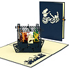 LINPOPUP Pop Up Cards Music, Pop Up Card, POP UP Cards Birthday, Pop Up Birthday Card, POP Up Cards Musical Birthday, 3D Greeting Cards Birthday Card Voucher Jazz Rock Pop Concert, LIN17583, LINPopUp®, N339