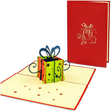 LINPOPUP Pop Up Card, 3D Card, Gift Box, N125
