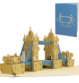 LINPOPUP Pop Up 3D Card, Greeting Card, Travel Voucher, Tower Bridge, LIN17125, LINPopUp®, N187