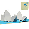 LINPOPUP Pop Up 3D Card, Greeting Card, Travel Voucher, Sydney Opera House, LIN17172, LINPopUp®, N182