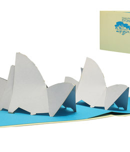 LINPOPUP Pop Up Card, 3D Card, Sydney Opera House, N182