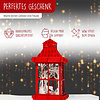 LINPOPUP Pop Up 3D Card, Christmas Card, Greeting Card, Christmas Lantern, LIN17537, LINPopUp®, N444