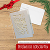 LINPOPUP Pop Up 3D Card Deluxe, Christmas Card, Greeting Card, Fir Tree, LIN17394, LINPopUp®, N701