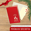 Pop up christmas card, Advent wreath, Advent candle, N436