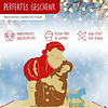 LINPOPUP Pop Up 3D Card, Christmas Card, Greeting Card, Santa Gifts, LIN17247, LINPopUp®, N437
