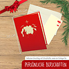 LINPOPUP Pop Up 3D Card, Christmas Card, Greeting Card, Nativity, Nativity, LINPopUp®, N422
