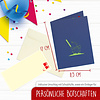 LINPOPUP Pop Up 3D Card, Birthday Card, Greeting Card, Golf Game, LINPopUp®, N213