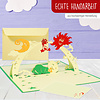 LINPOPUP Pop Up 3D Card, Birth Card, Congratulations on the birth, Baby, LINPopUp®, N97
