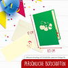 LINPOPUP Pop Up 3D Card, Birth Card, Congratulations on the birth, Baby, LINPopUp®, N97