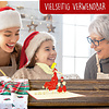 LINPOPUP Pop Up Christmas card, greeting card for christmas, Christmas angel / Angel, LIN17546, LINPopUp®, N446