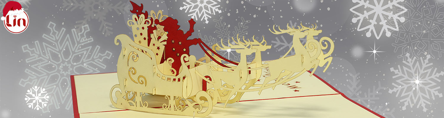 Pop Up Weihnachtskarten