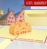 LINPOPUP Pop Up 3D Card, Greeting Card, Travel Voucher, Frankfurt Römer, LIN17389, LINPopUp®, N217